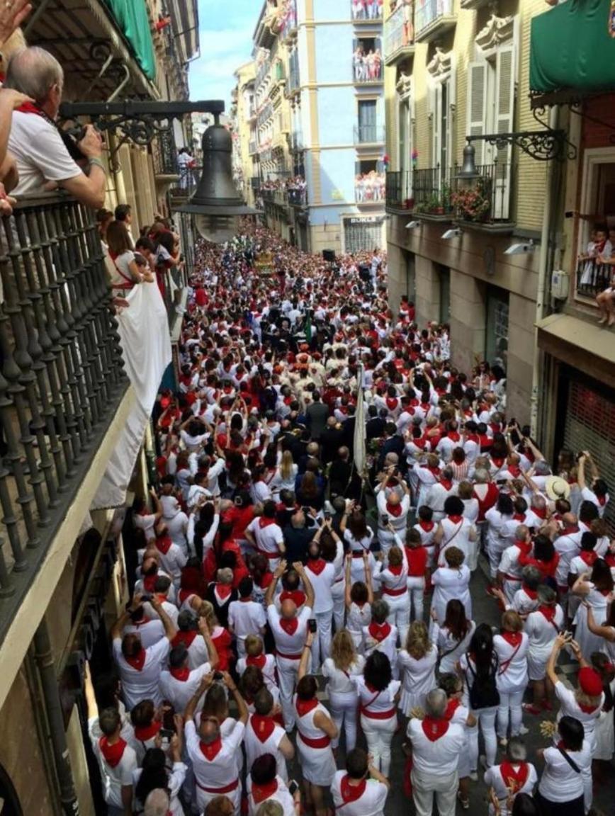 Appartamento El Mirador De Zapateria 45 Pamplona Esterno foto